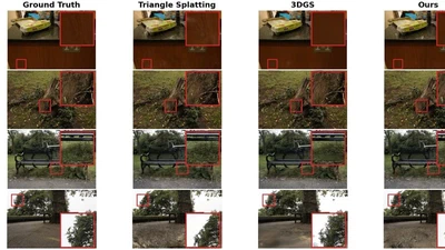 Deformable Triangle Splatting accepted at ECCV 2026 featured image